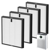 iSingo filtro HAP603 frontal mostrando ajuste y reemplazo fácil