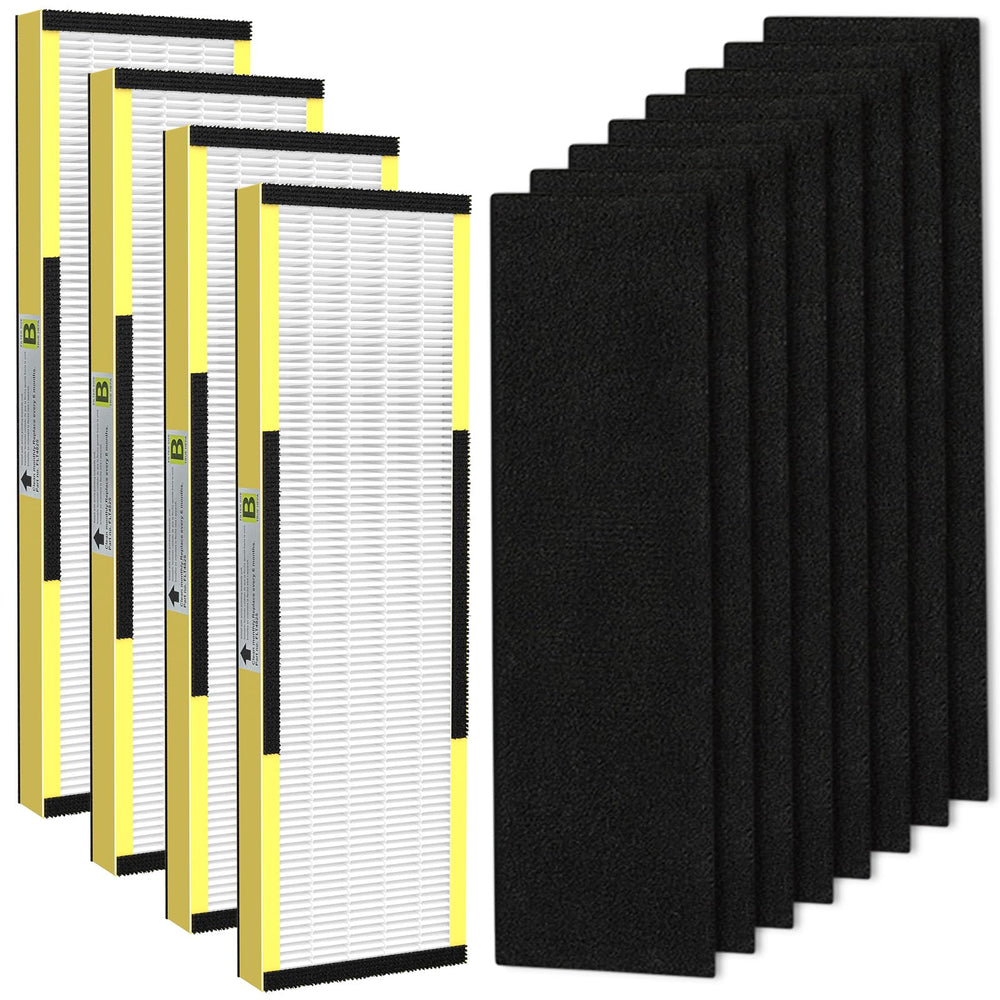 isinlive filtro HEPA B frontal mostrando empaquetado y compatibilidad