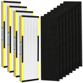 isinlive filtro HEPA B frontal mostrando empaquetado y compatibilidad