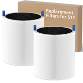 isinlive filtro frontal en empaque compatible Blue Pure 511 mejora el recambio