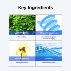 IsNtree etiqueta con lista de ingredientes y beneficios visibles