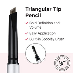 IT Cosmetics trazos sobre piel mostrando la textura adaptable del tono