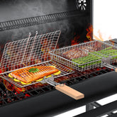 Ivtivfu front view of nesting baskets showing compact storage benefit