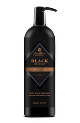 Jack Black envase frontal con aroma cardamomo y cedro, limpieza equilibrada