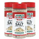 Jane's Krazy frente del empaque mostrando marca y tamaño, fácil identificación