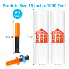 JARLINK mango ergonómico en primer plano, facilita el embalaje rápido