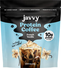 Javvy envase frontal versión legacy mostrando etiqueta clásica y conveniencia