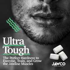 JAWCO etiqueta con ingredientes sin azúcar y sin aspartame