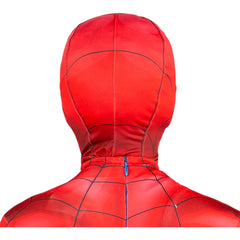 Jazwares Spider-Man ojos moldeados en primer plano con realismo