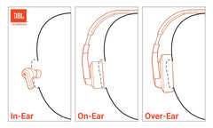 JBL Junior 320 detalle acolchado de diadema para mayor comodidad