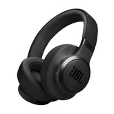 JBL Live 770NC vista frontal mostrando diseño elegante y comodidad