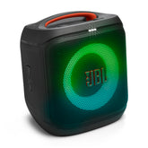 JBL PartyBox frente mostrando diseño robusto y potencia