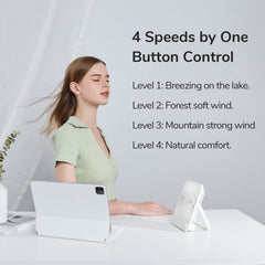 JISULIFE primer plano de la rejilla y textura que mejora distribución del aire