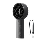 JISULIFE ventilador frontal mostrando diseño compacto y flujo potente