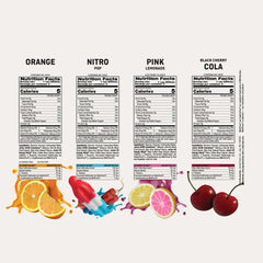 Jocko Fuel detalle de la etiqueta de la lata, lectura de ingredientes fácil