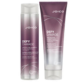 Joico Defy Damage pack frontal mostrando envases y beneficios
