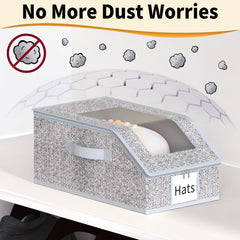 Jollcma base reforzada que soporta apilamiento sin deformar gorras