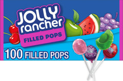 JOLLY RANCHER caja frontal mostrando 100 paletas para eventos