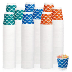 JollyPack paquete frontal con 1200 vasos coloridos, práctico para eventos