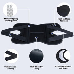 JOMVD side view highlighting memory spring stabilizer for lateral support