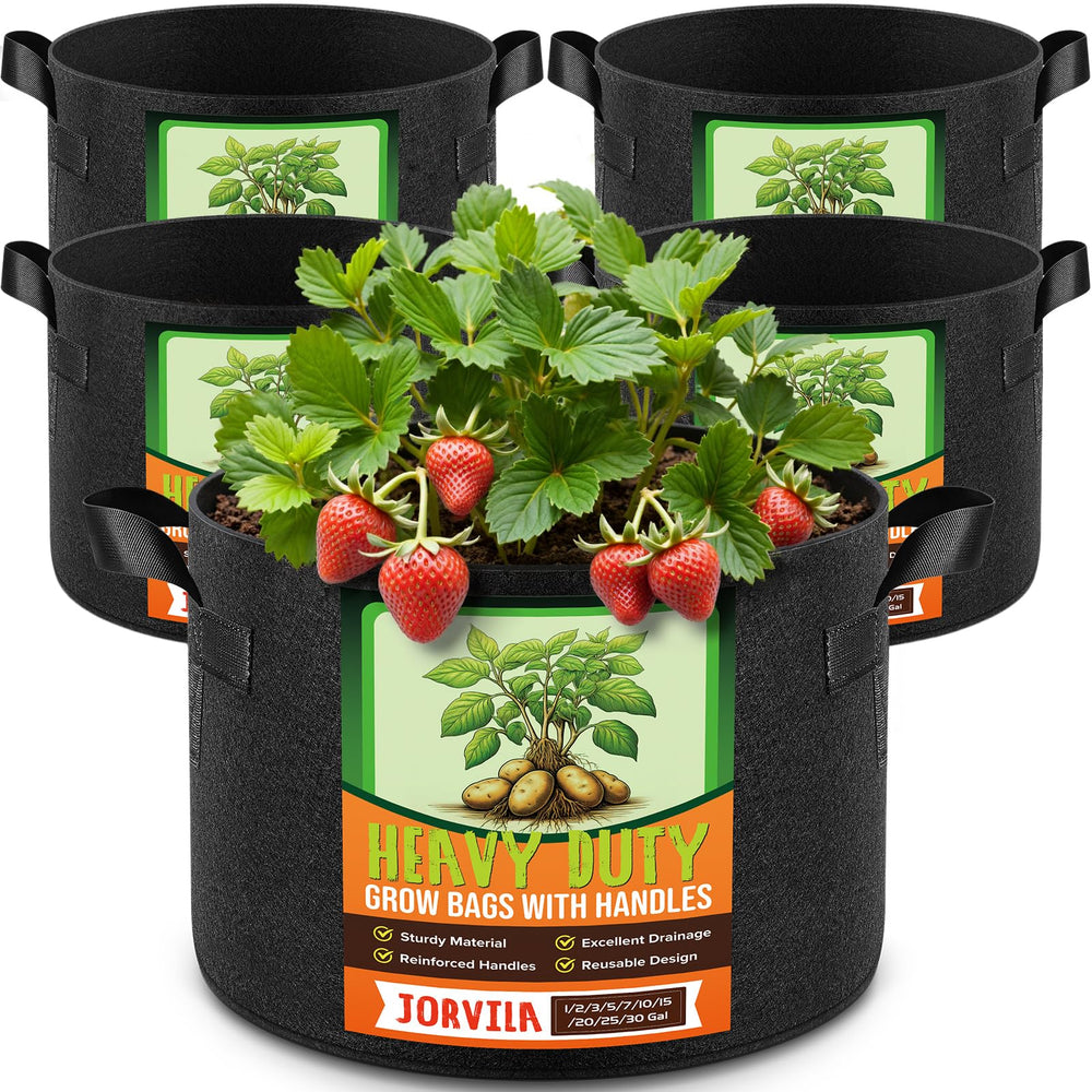 Jorvila pack frontal de cinco bolsas 5 galones mostrando reutilización