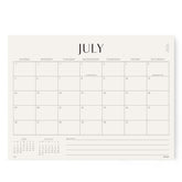 Jotsome calendario magnético frontal mostrando meses y diseño claro para planificación