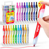 JoyCat estuche frontal con 20 colores organizados y fácil transporte