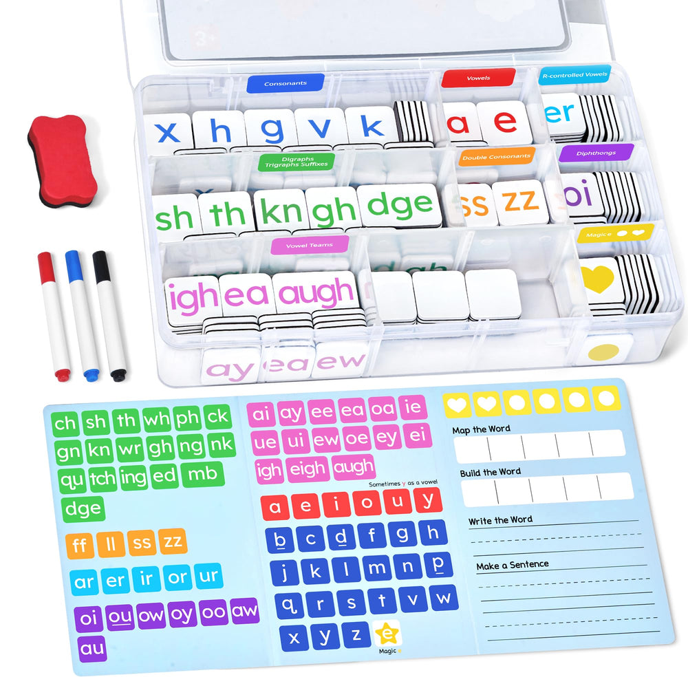 JoyCat frontal del empaque que muestra contenido y beneficios educativos