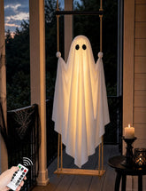 Joyehome fantasma colgante frontal mostrando tamaño y efecto flotante