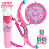 JOYIN arco rosa frontal mostrando diseño ergonómico y atractivo