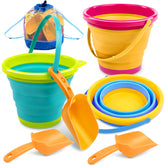 JOYIN cubos frontales mostrando colores amarillo azul verde y fácil transporte