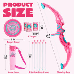 JOYIN flechas con ventosa enfocadas mostrando seguridad al pegar