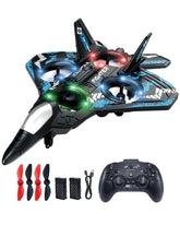 JoyRapt avión frontal empaquetado listo para regalo y juego inmediato