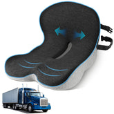 jpinlr cojín L frontal colocado en asiento para soporte lumbar