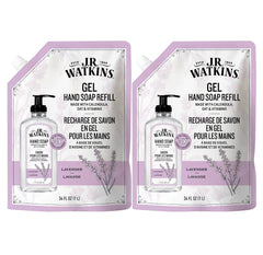 J.R. Watkins frontal del pack de recambio lavanda, ahorro y conveniencia