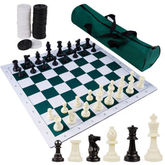 Juegoal tablero frontal desplegado con piezas, presentación clara y grande