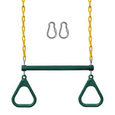 Jungle Gym Kingdom barra trapezoidal frontal mostrando montaje fácil y robustez