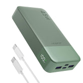 JUOVI vista frontal del power bank mostrando el diseño y robustez
