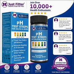 Just Fitter carta de colores para comparar lecturas y obtener valores claros
