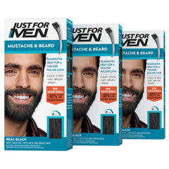 Just For Men empaque M-55 frente mostrando kit y beneficio de color rápido
