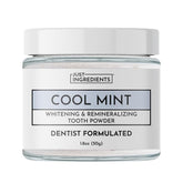 JUST INGREDIENTS frasco frontal mostrando etiqueta clara y beneficio remineralizante