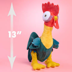 Just Play Hei Hei botón en ala izquierda que activa sonidos y baile