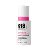 K18 frontal del spray que muestra el diseño y facilidad de uso
