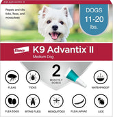 K9 Advantix envase frontal mostrando la marca y protección múltiple