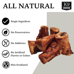 K9 Connoisseur primer plano textura tuétano para mayor atractivo masticable