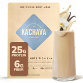 Ka'Chava envase frontal vainilla mostrando diseño y beneficios