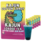 KaJun LOADED TEA frente del empaque mostrando 5 sobres y beneficio práctico