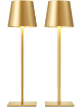 Kakanuo Gold front view showing compact cordless lamp and modern design benefits
