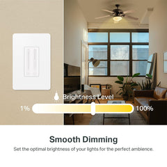Kasa Smart KS240 textura y acabado resistente para durabilidad eléctrica