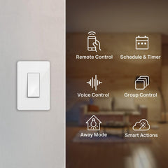 Kasa Smart detalle de bornes y cable neutro para instalación segura